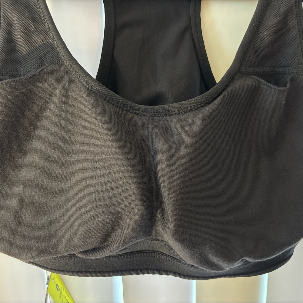 Xersion Black Sports Bra Moisture-Wicking Racerback Size L - Picture 9 of 10